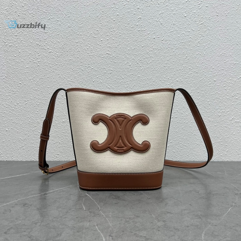 celine-small-bucket-cuir-triomphe-in-textile-natural-tan-for-women-9in22cm-198242efl