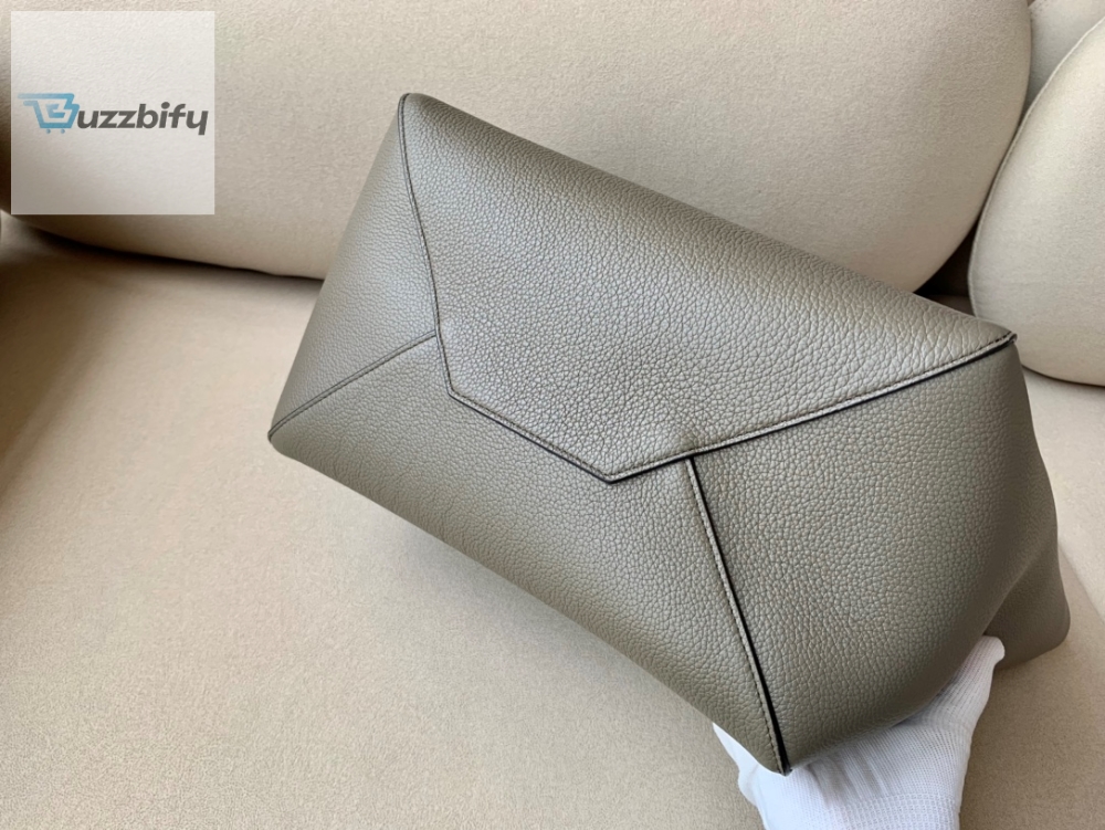 Celine Small Cabas Phantom In Soft Grained Brown For Women 12In31cm