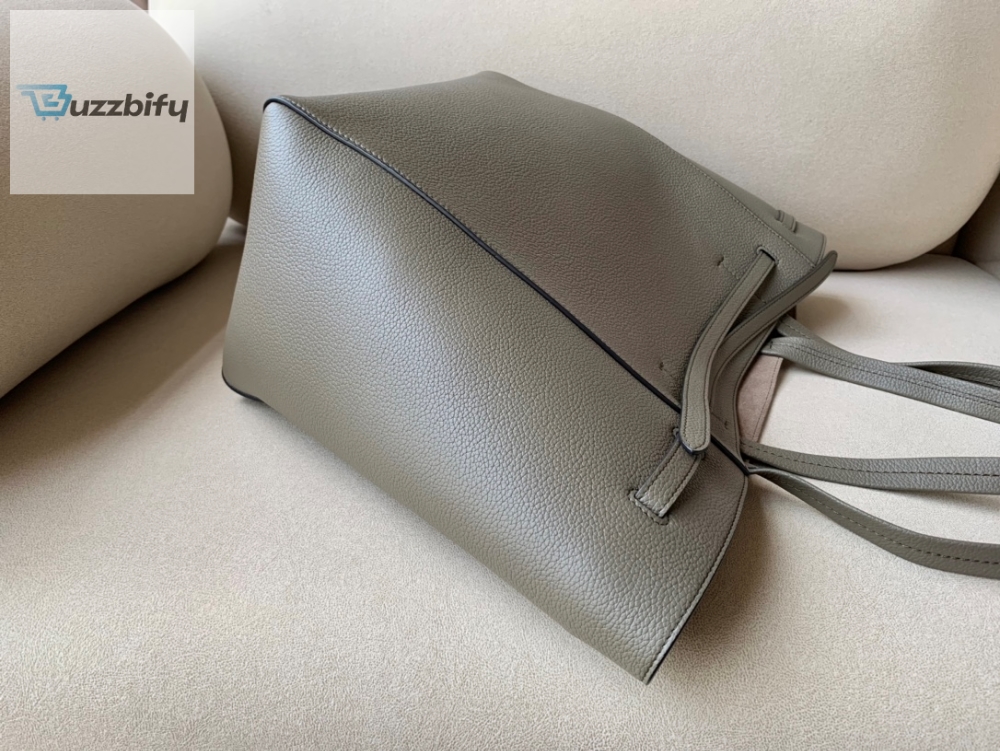 Celine Small Cabas Phantom In Soft Grained Brown For Women 12In31cm