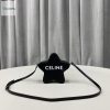 Celine Small Etoile With Celine Print Black For Women 7In18cm 198763Dw3.38Si