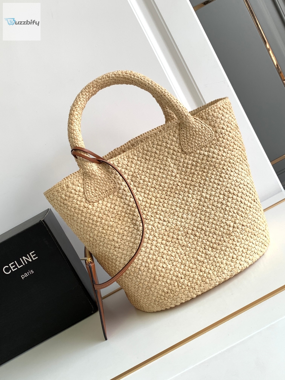 celine-supple-small-triomphe-classic-panier-beige-for-women-23cm-9in-114352ff7-16