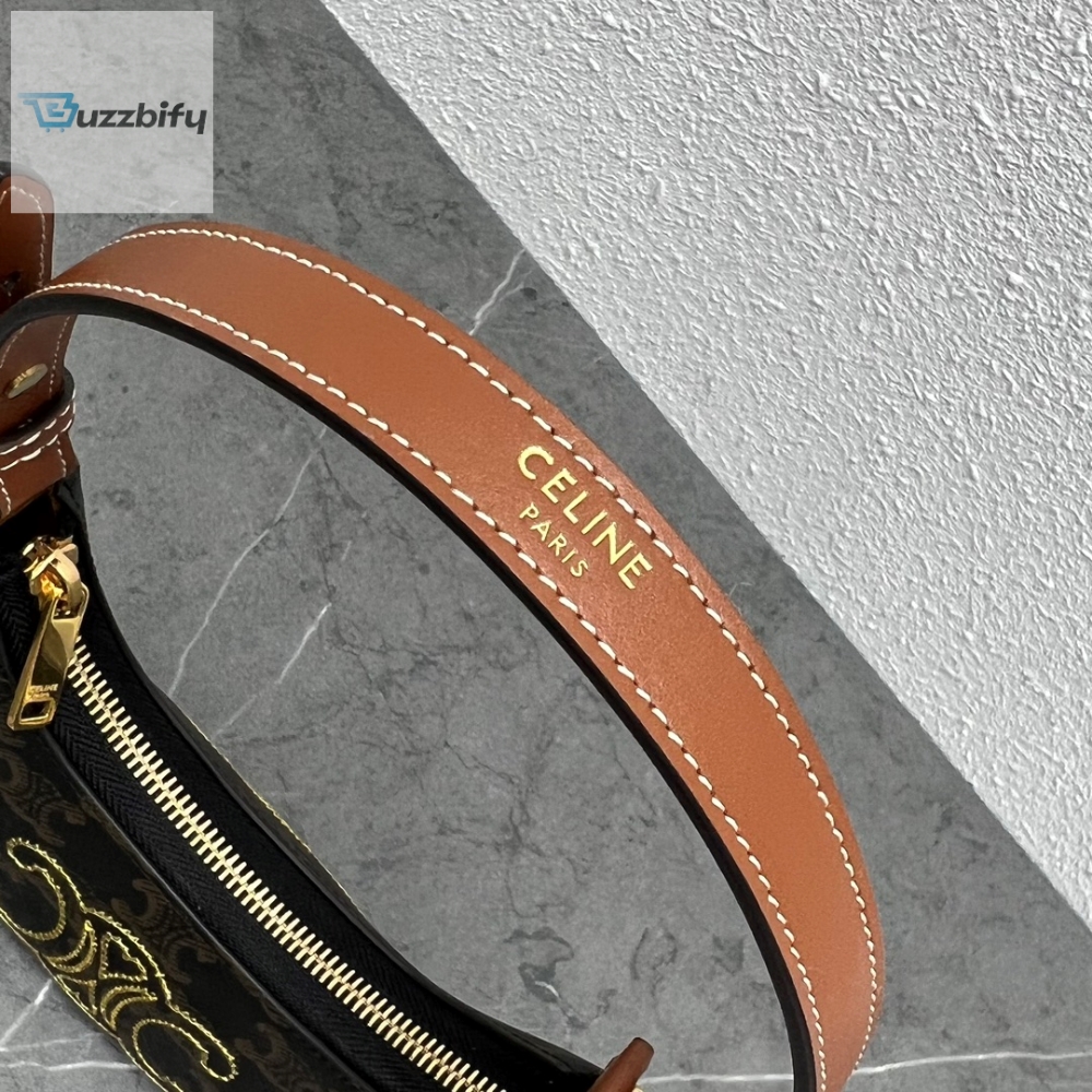 celine-triope-heart-embroidered-mini-abba-triope-canvas-brown-for-women-64in16cm-10i602eb1-3