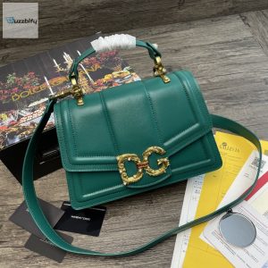 Dolce  Gabbana Dg Girls Bag In Quilted Nappa Green For Women 10.6In27cm Dg