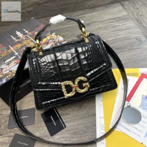 Dolce  Gabbana Print Dg Girls Bag Black For Women 10.6In27cm Dg