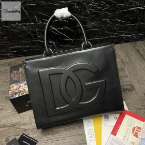 Dolce  Gabbana Small Dg Daily Shopper Black For Women 14.6In37cm Dg Bb7023aq26980999