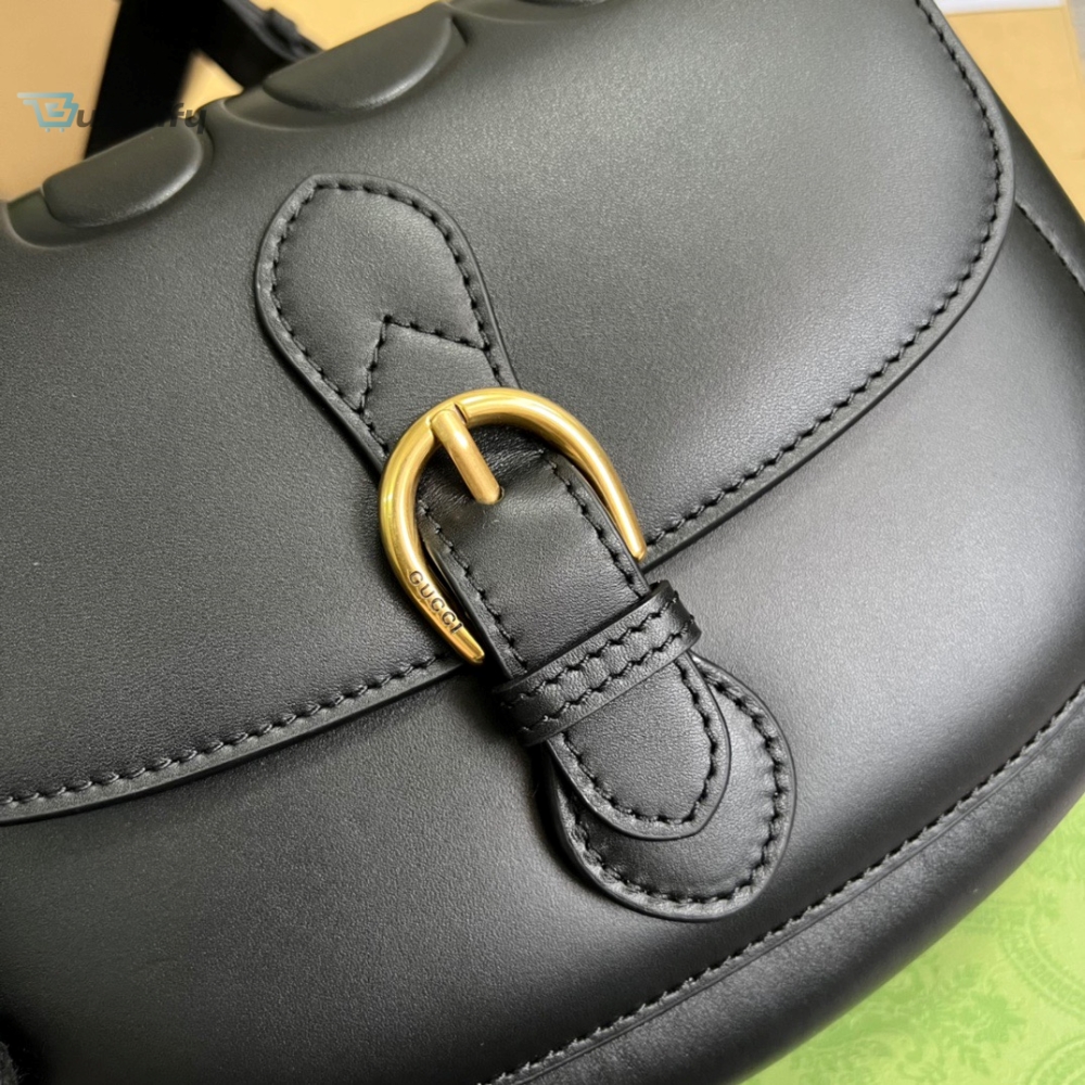 Gucci Aria Shoulder Bag Black For Women Womens Bags 10.2In25cm Gg