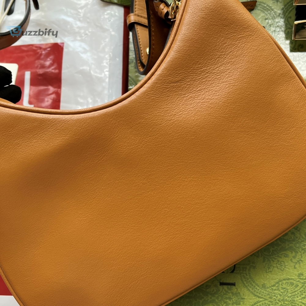 Gucci Atache Small Shoulder Bag Brown For Women Womens Bags 9In23cm Gg