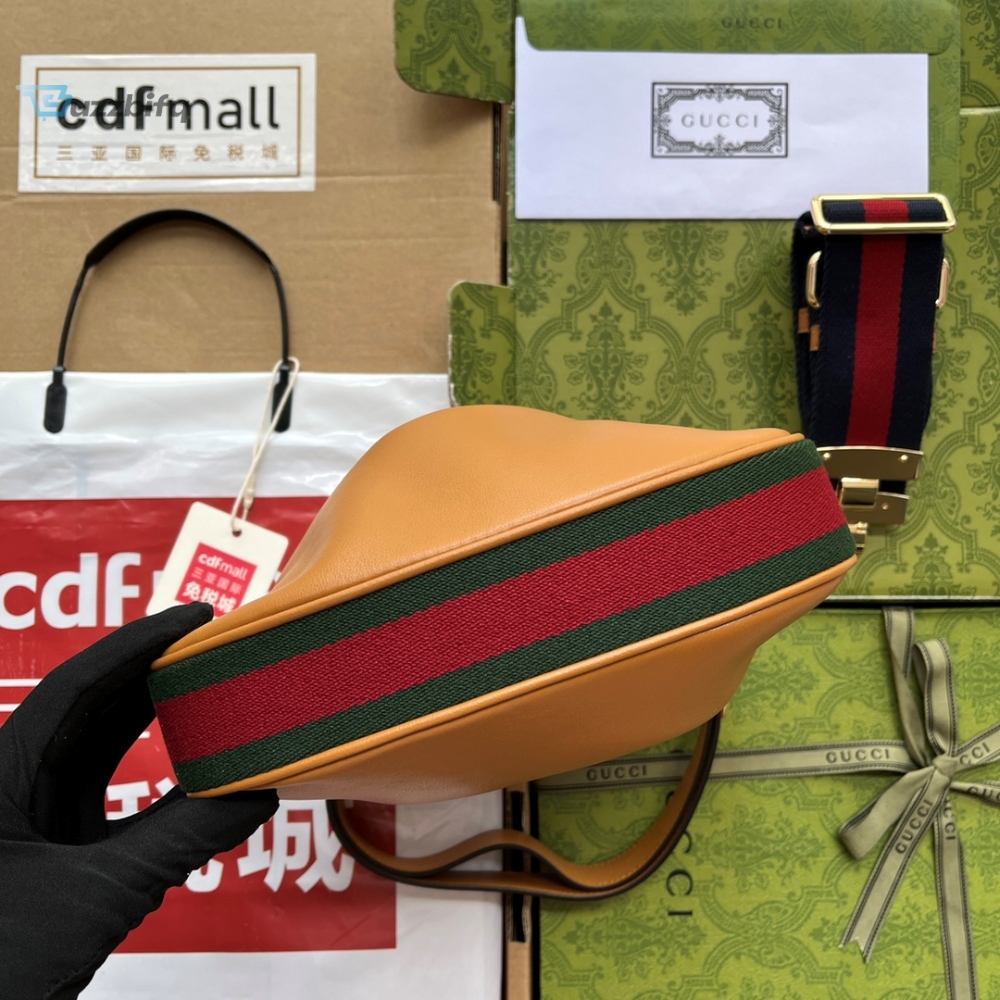 Gucci Atache Small Shoulder Bag Brown For Women Womens Bags 9In23cm Gg