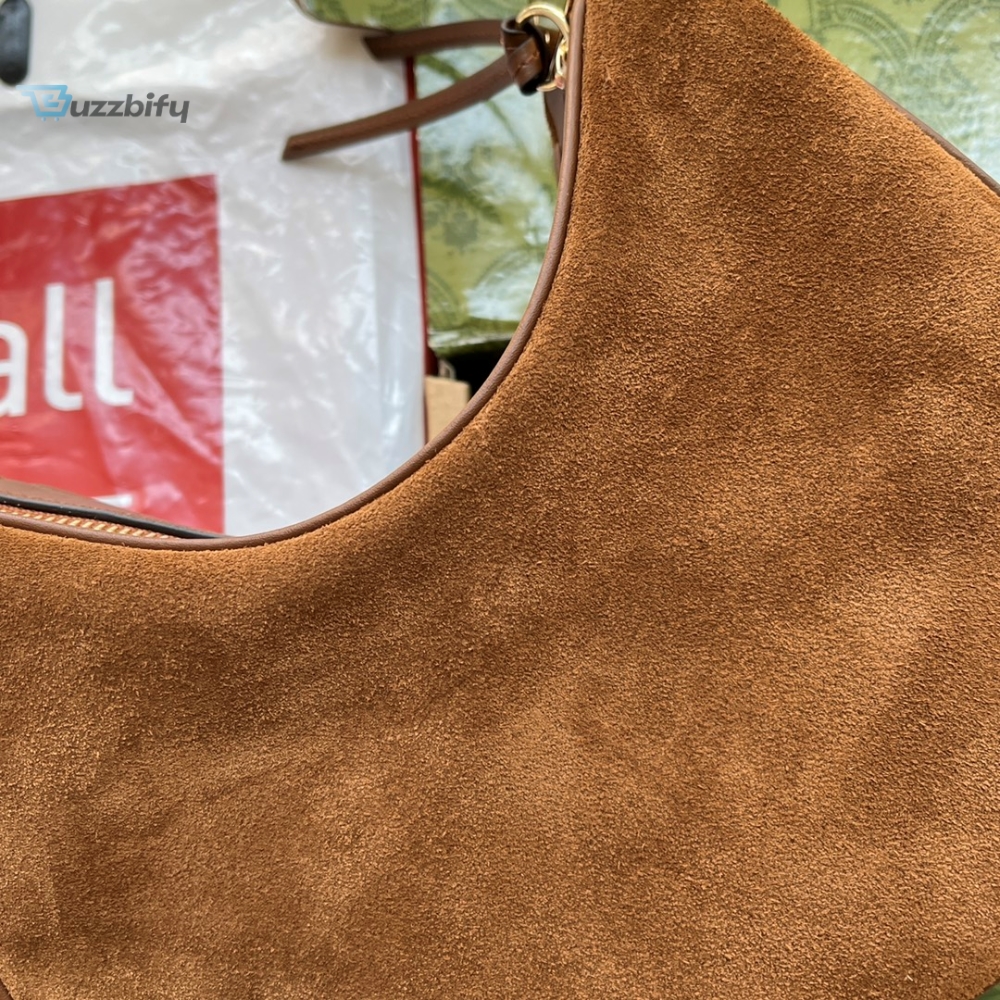 Gucci Atache Small Shoulder Bag Dark Brown For Women Womens Bags 9In23cm Gg