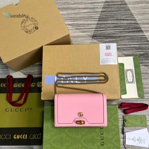 Gucci Diana Mini Bag With Bamboo Pink For Women Womens Bags 7.5In19cm Gg 696817 Dj20t 5815