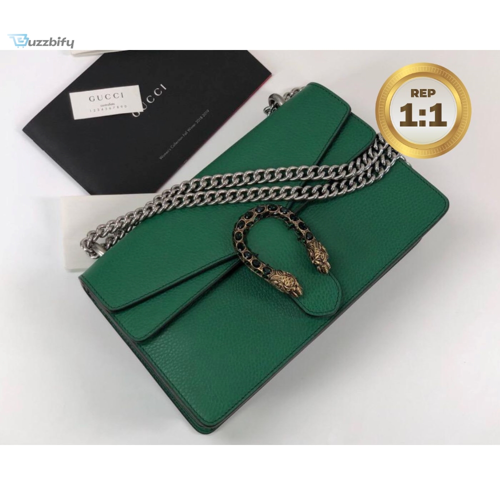 Gucci Dionysus Shoulder Bag Green For Women 11In28cm 400249 Caogx 3120