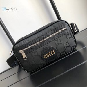 Gucci Gucci Off The Grid Belt Bag Black Gg Econyl For Men  9.5In24cm Gg 631341 H9hbn 1000