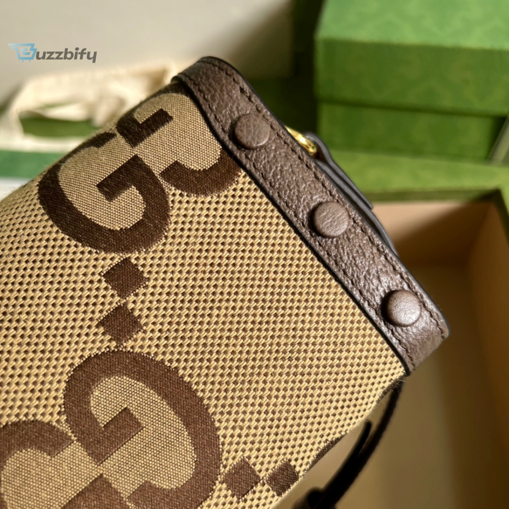 Gucci Horsebit 1955 Mini Bag Brown For Women Womens Bags 7.1In18cm Gg