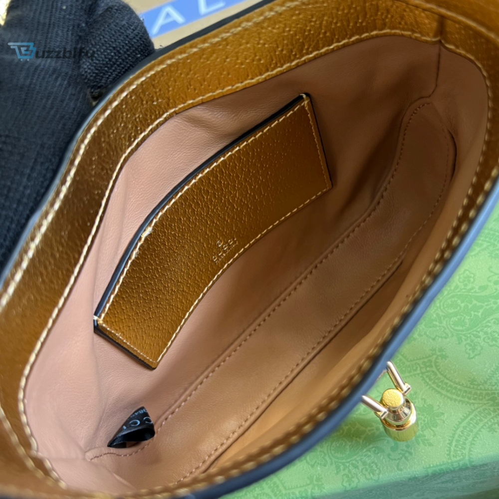 Gucci Jackie 1961 Lizard Mini Bag Gold For Women Womens Bags 7.5In19cm Gg