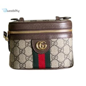 Gucci Ophidia Cosmetic Case Brown For Women 15.5Cm  6.1In