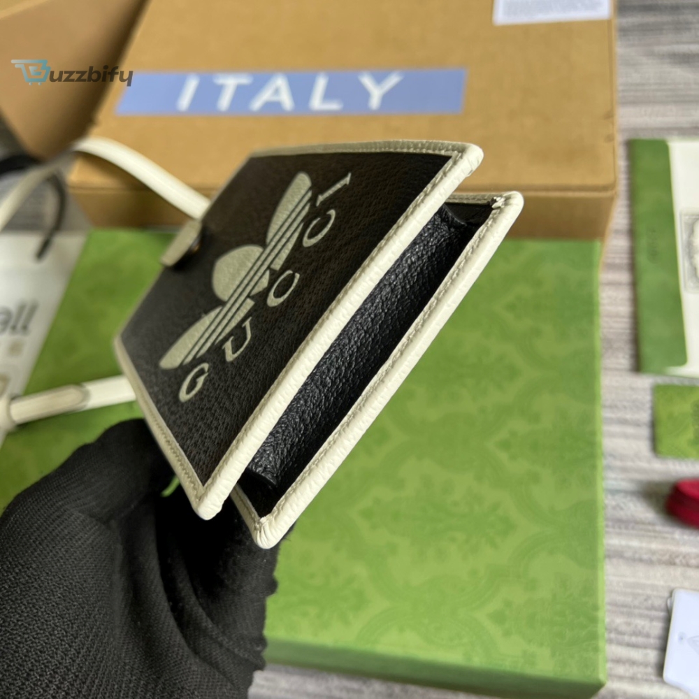 Gucci X Adidas Phone Case Black For Women Womens Bags 7.3In18cm Gg