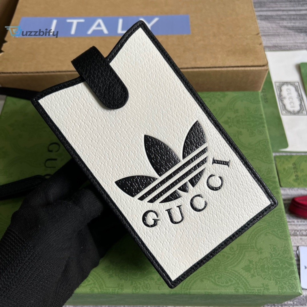 Gucci X Adidas Phone Case White For Women Womens Bags 7.3In18cm Gg