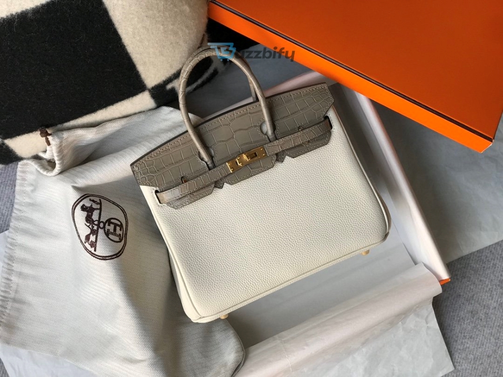 Hermes Birkin White For Women Gold Toned Hardware 11.8In30cm