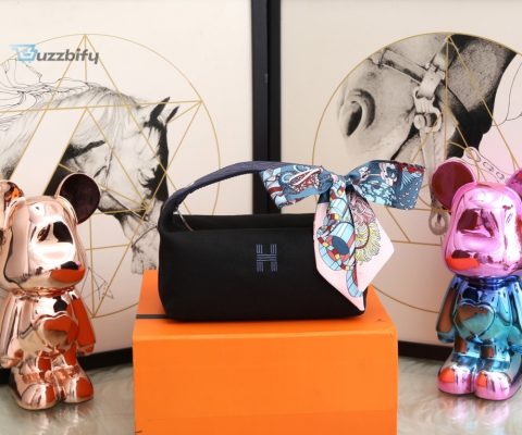 Hermes Bride A Brac Case Black Bag For Women Womens Handbags Shoulder Bags 9.8In25cm