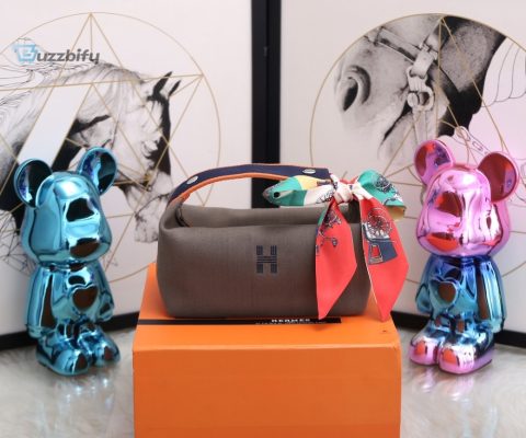 Hermes Bride A Brac Case Grey Bag For Women Womens Handbags Shoulder Bags 9.8In25cm