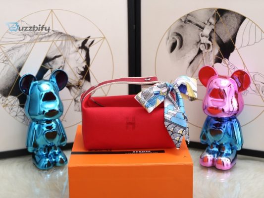 Hermes Bride A Brac Case Red Bag For Women Womens Handbags Shoulder Bags 9.8In25cm
