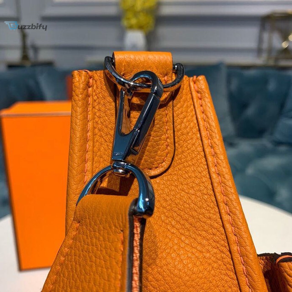 Hermes Evelyne Iii Gm Bag Orange For Women 11.8In30cm