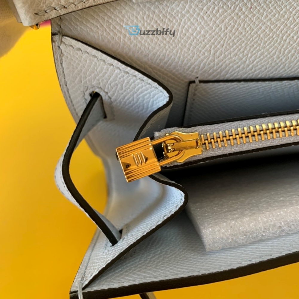 Hermes Kelly Wallet To Go Woc Epsom White For Women Womens Wallet 8.3In21cm