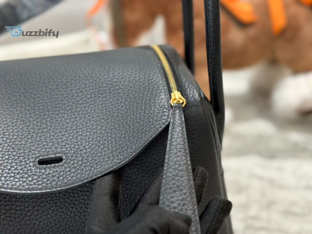 Hermes Lady Lindi Bag Whiteblackgreen Khaki For Women 10.2In26cm