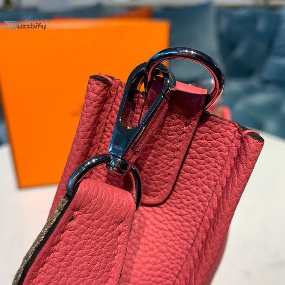 Hermes Mini Evelyne Pink For Women 7.8In20cm