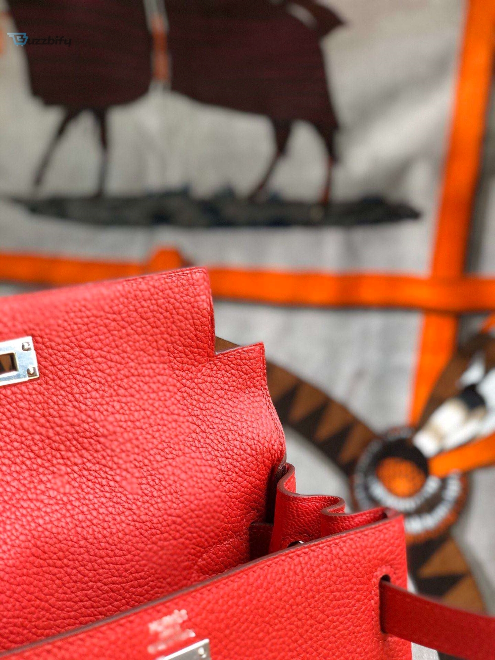 Kelly Danse Ii Bag Swift Yellowblackbrownpinkred For Women 22Cm 8.7In