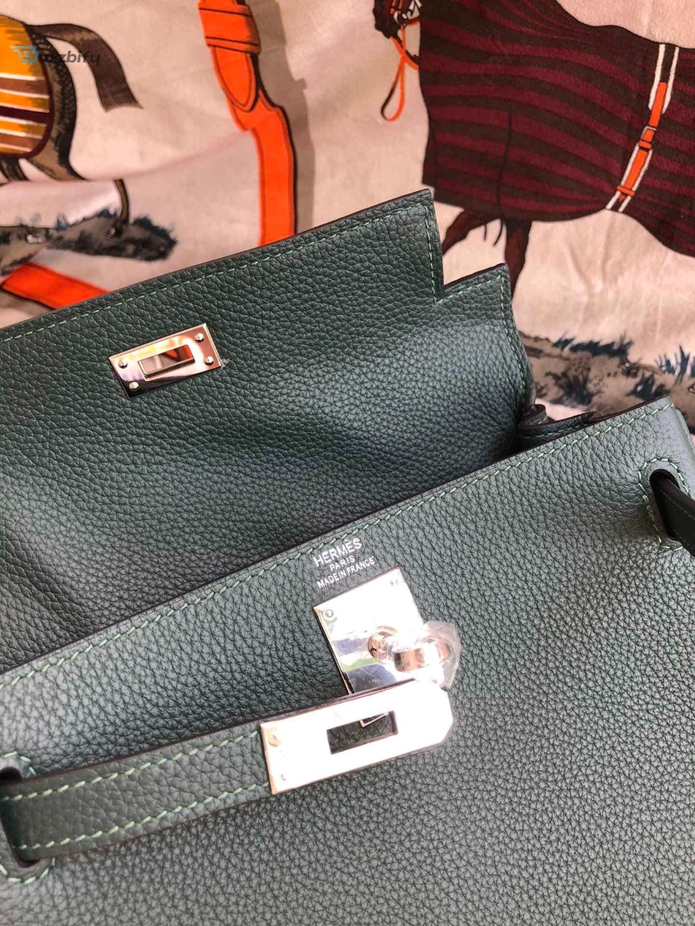 Kelly Danse Ii Bag Swift Yellowblackbrownpinkred For Women 22Cm 8.7In