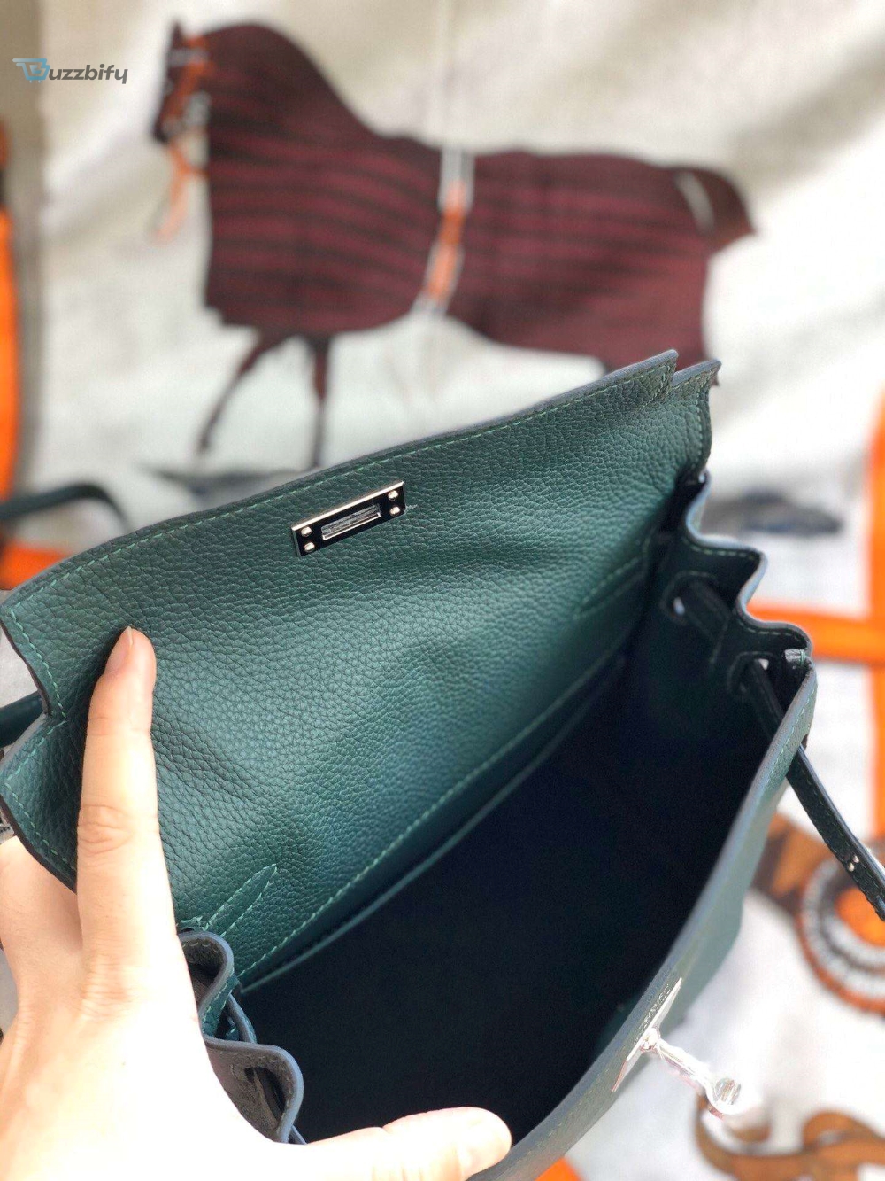 Kelly Danse Ii Bag Swift Yellowblackbrownpinkred For Women 22Cm 8.7In