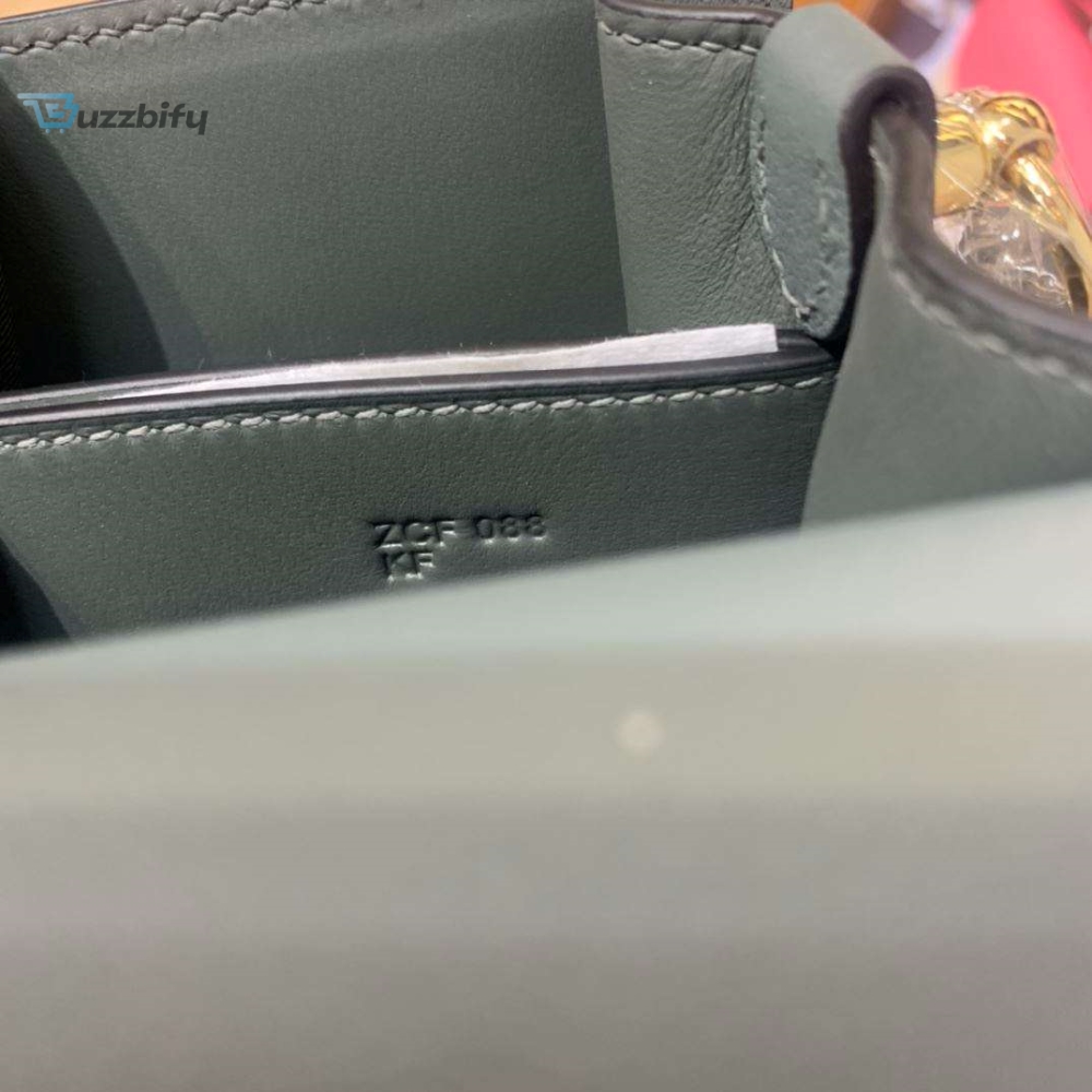 Mini Evercolor Sac Roulis 19 Green Khakiorangepinkgrey For Women 19Cm 7.4In