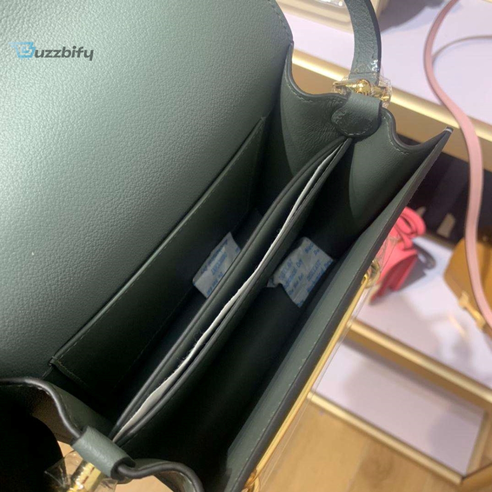 Mini Evercolor Sac Roulis 19 Green Khakiorangepinkgrey For Women 19Cm 7.4In