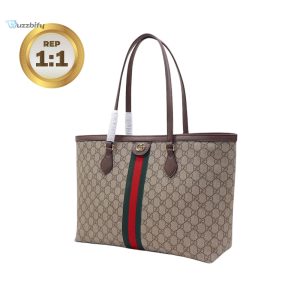 Rep 11 Gucci Ophidia Gg Medium Tote Bag Beige For Women 15In38cm 631685 96Iwb 8745