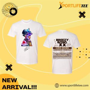 2025 Chris Brown Tour Breezy Bowl 3D Shirt