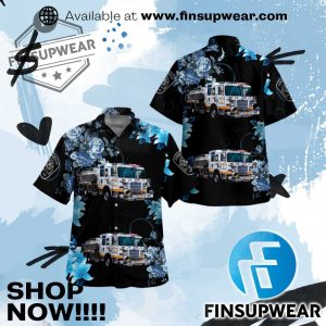 Lutherville Volunteer Fire Company Maryland Hawaiian Shirt