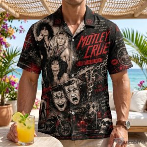 Mötley Crüe Shout at the Devil Hawaiian Shirt