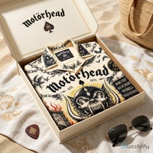 Motörhead Ace of Spades Vintage Hawaiian Shirt