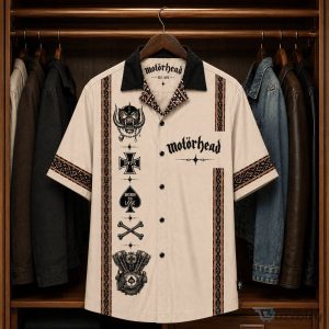 Motörhead Vintage Band Hawaiian Shirt