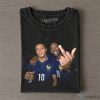 Kylian Mbappé and Ousmane Dembélé France Football Team Graphic T-Shirt