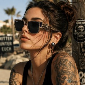Böhse Onkelz Limited Edition Ray-Ban Mitten Unter Euch Skull Sunglasses