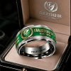 Färjestad BK Ice Hockey Team Personalized Stainless Steel Ring